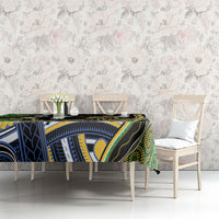 South Sea Islanders And New Caledonia Tablecloth Nautilus Shell Southern Cross Tribal Pattern DT05 - Polynesian Pride