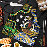 South Sea Islanders And Vanuatu Apron Boar Tusk Warrior Southern Tribal Pattern DT05 Black - Polynesian Pride