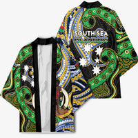 South Sea Islanders And Vanuatu Kimono Boar Tusk Warrior Southern Tribal Pattern DT05 - Polynesian Pride
