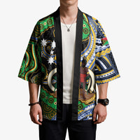 South Sea Islanders And Vanuatu Kimono Boar Tusk Warrior Southern Tribal Pattern DT05 - Polynesian Pride