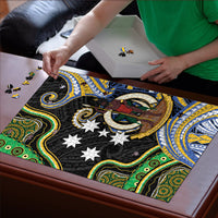 South Sea Islanders And Vanuatu Puzzle Boar Tusk Warrior Southern Tribal Pattern DT05 - Polynesian Pride