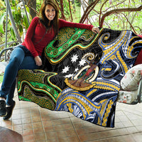 South Sea Islanders And Vanuatu Quilt Boar Tusk Warrior Southern Tribal Pattern DT05 - Polynesian Pride