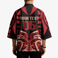Custom Aotearoa Ngai Te Rangi Kimono New Zealand Traditional Maori Pattern DT05 - Polynesian Pride