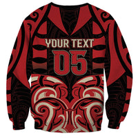 Custom Aotearoa Ngai Te Rangi Sweatshirt New Zealand Traditional Maori Pattern DT05 - Polynesian Pride