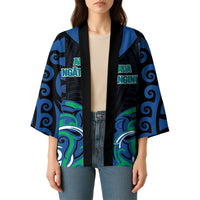 Custom Aotearoa Ngati Ranginui Kimono New Zealand Traditional Maori Pattern DT05 - Polynesian Pride
