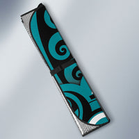 Aotearoa Tapuika Auto Sun Shade New Zealand Traditional Maori Pattern DT05 - Polynesian Pride
