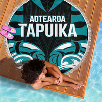 Aotearoa Tapuika Beach Blanket New Zealand Traditional Maori Pattern DT05 - Polynesian Pride