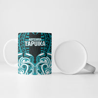 Custom Aotearoa Tapuika Ceramic Mug New Zealand Traditional Maori Pattern DT05 - Polynesian Pride