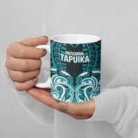 Custom Aotearoa Tapuika Ceramic Mug New Zealand Traditional Maori Pattern DT05 - Polynesian Pride