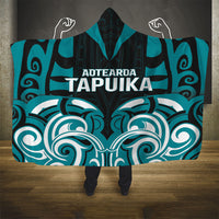 Aotearoa Tapuika Hooded Blanket New Zealand Traditional Maori Pattern DT05 - Polynesian Pride