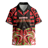Custom Aotearoa Ngati Maru Kid Hawaiian Shirt New Zealand Traditional Maori Pattern DT05 - Polynesian Pride