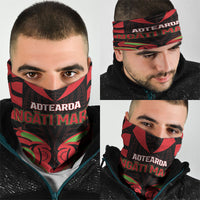 Aotearoa Ngati Maru Neck Gaiter New Zealand Traditional Maori Pattern DT05 - Polynesian Pride