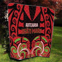 Aotearoa Ngati Maru Quilt New Zealand Traditional Maori Pattern DT05 - Polynesian Pride