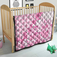 Pink Palaka Hawaiian And Japanese Quilt Maneki Neko And Sakura Bloom