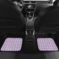 Purple Palaka Hawaiian And Japanese Car Mats Maneki Neko And Sakura Bloom DT05 Set 2pcs - Back Purple - Polynesian Pride