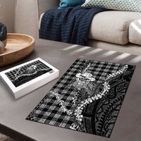 Black Hawaii Palaka Cowboy Turtle Puzzle Hawaiian Paniolo Puakenikeni Maile Lei DT05 - Polynesian Pride
