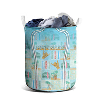 Hawaii Surfing Laundry Basket He'e Nalu DT05 - Polynesian Pride