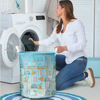 Hawaii Surfing Laundry Basket He'e Nalu DT05 - Polynesian Pride