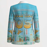 Custom Hawaii Surfing Blazer He'e Nalu DT05 - Polynesian Pride