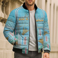 Custom Hawaii Surfing Bomber Puffer Jacket He'e Nalu DT05 - Polynesian Pride