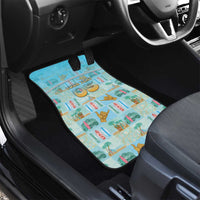 Custom Hawaii Surfing Car Mats He'e Nalu DT05 - Polynesian Pride