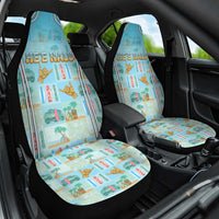Hawaii Surfing Car Seat Cover He'e Nalu DT05 One Size Blue - Polynesian Pride