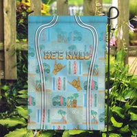Hawaii Surfing Garden Flag He'e Nalu DT05 Garden Flag Blue - Polynesian Pride