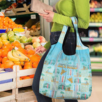 Hawaii Surfing Grocery Bag He'e Nalu DT05 - Polynesian Pride