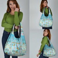 Hawaii Surfing Grocery Bag He'e Nalu DT05 - Polynesian Pride