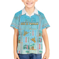 Custom Hawaii Surfing Hawaiian Shirt He'e Nalu