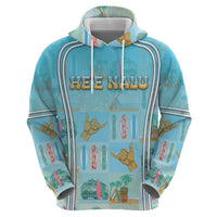 Custom Hawaii Surfing Hoodie He'e Nalu DT05 - Polynesian Pride