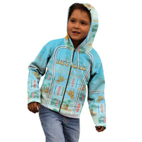 Custom Hawaii Surfing Kid Hoodie He'e Nalu DT05 - Polynesian Pride