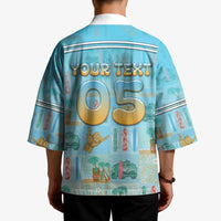 Custom Hawaii Surfing Kimono He'e Nalu DT05 - Polynesian Pride