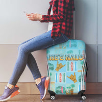 Hawaii Surfing Luggage Cover He'e Nalu DT05 - Polynesian Pride