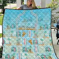 Hawaii Surfing Quilt He'e Nalu