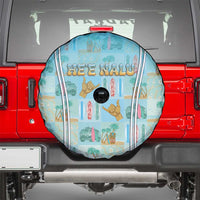 Hawaii Surfing Spare Tire Cover He'e Nalu DT05 - Polynesian Pride