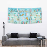 Hawaii Surfing Tapestry He'e Nalu DT05 - Polynesian Pride