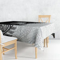 Personalised New Zealand Father's Day Tablecloth Papa Kiwi Bird Tribal Pattern DT05 - Polynesian Pride