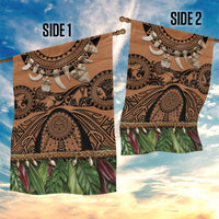 Polynesia Maui Tattoo Inspired Garden Flag Tropical Leaf Skirt Costume