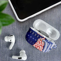 Northern Mariana Islands Christmas AirPods Case Seashell Xmas Tree Tribal Waves DT05 - Polynesian Pride