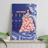 Northern Mariana Islands Christmas Canvas Wall Art Seashell Xmas Tree Tribal Waves - Polynesian Pride