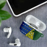 Solomon Islands Christmas AirPods Case Seashell Xmas Tree Tribal Waves DT05 - Polynesian Pride