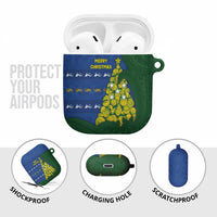 Solomon Islands Christmas AirPods Case Seashell Xmas Tree Tribal Waves DT05 - Polynesian Pride