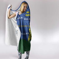 Solomon Islands Christmas Hooded Blanket Seashell Xmas Tree Tribal Waves DT05 - Polynesian Pride