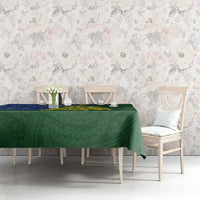 Solomon Islands Christmas Tablecloth Seashell Xmas Tree Tribal Waves DT05 - Polynesian Pride