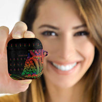 New Caledonia Christmas AirPods Case Seashell Xmas Tree Tribal Waves DT05 - Polynesian Pride