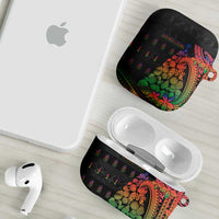 New Caledonia Christmas AirPods Case Seashell Xmas Tree Tribal Waves DT05 - Polynesian Pride