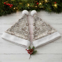 Hawaii Palaka Cowboy Christmas Santa Hat Shell Maile Lei With Western Patterns DT05 - Polynesian Pride