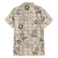 Hawaii Palaka Cowboy Hawaiian Shirt Shell Maile Lei With Western Patterns DT05 - Polynesian Pride