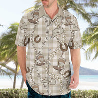 Hawaii Palaka Cowboy Hawaiian Shirt Shell Maile Lei With Western Patterns DT05 - Polynesian Pride